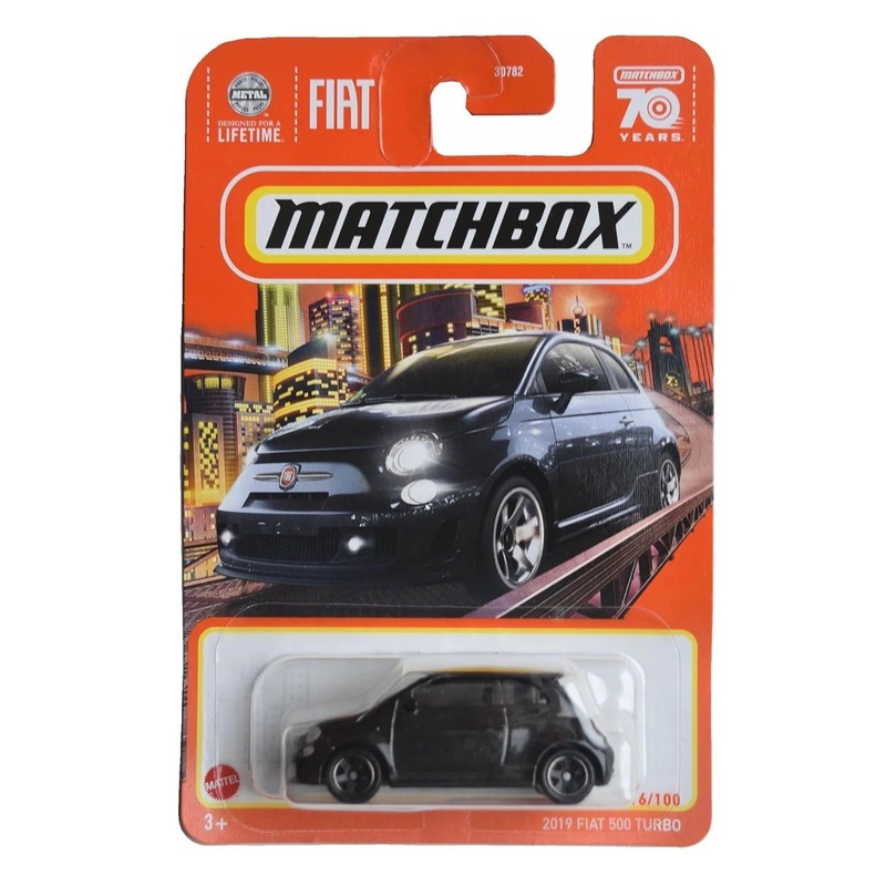 EXCLUSIVE Matchbox 2019 FIAT 500 Turbo Mainline  Imported 1:64