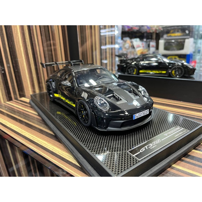 Timothy & Pierre Porsche GT3 RS 911 (992.1) - 1/18 Resin Model, Black