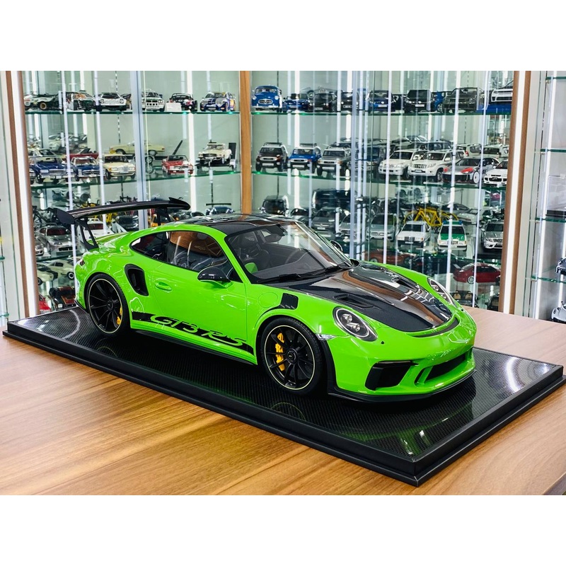 1/8 Resin Dino Models Porsche 911 GT3 RS Lizard Green Limited-20 pcs