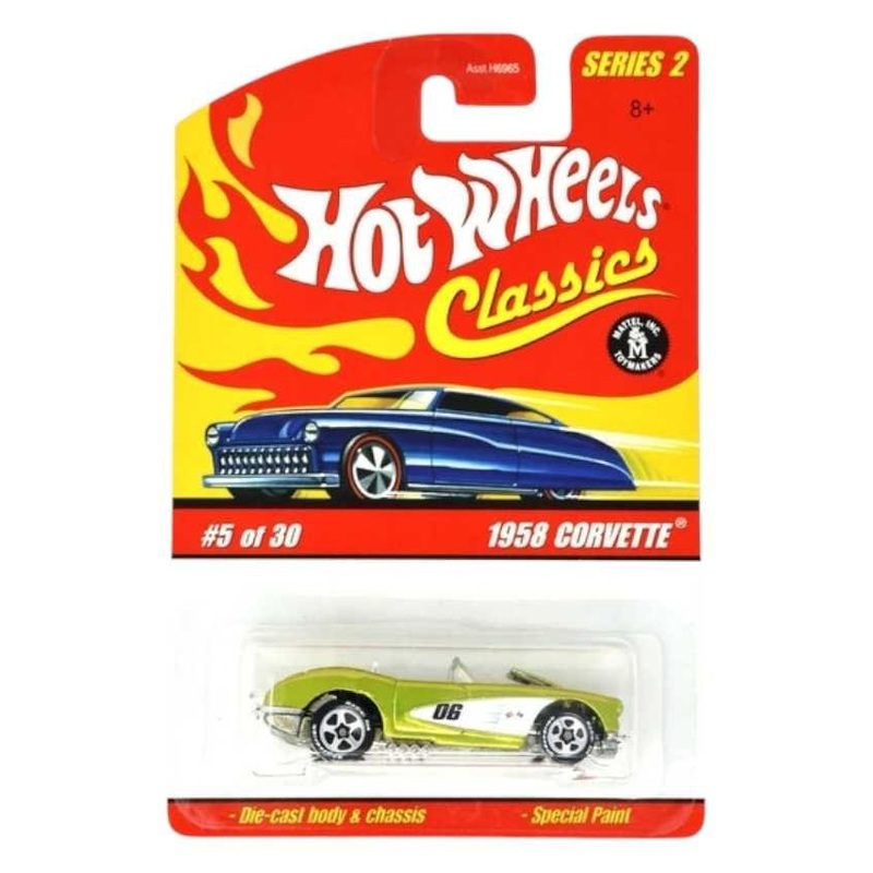 Exclusive Hotwheels Classic 1958 corvette