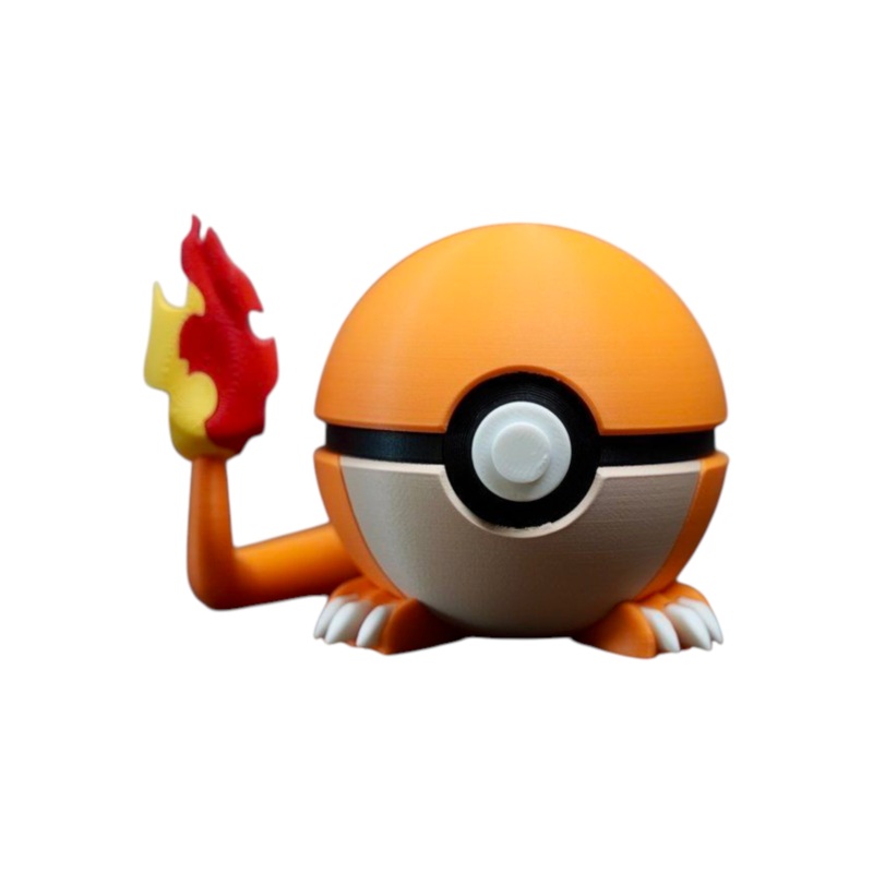 Pokemon Charmander Display PokeBall