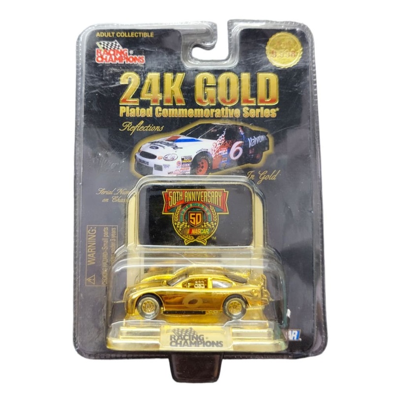 Racing Champion 24K Gold Plated Commemorative Series 50th Anniversary Nascar