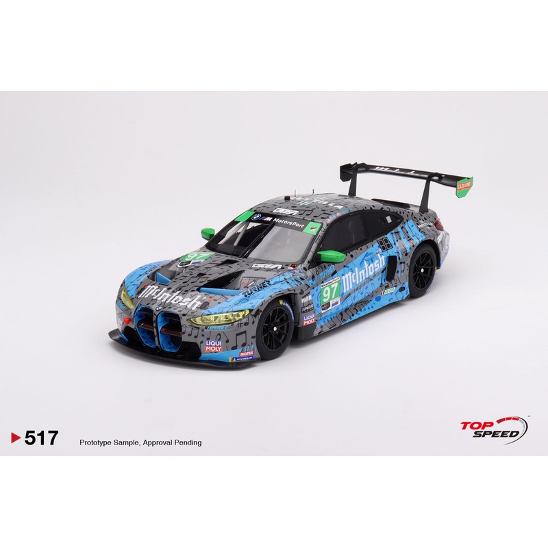 Topspeed  1:18 BMW M4 GT3 #97 Turner Motorsports  IMSA 2023  Laguna Seca GTD 2nd Place