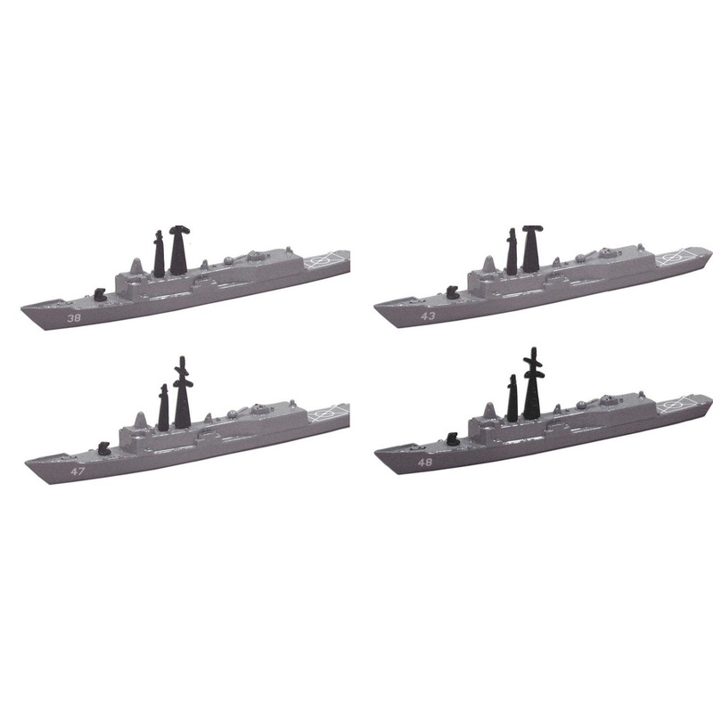 TRIANG OH Perry Frigate - 4 Types - 1:1200 Scale