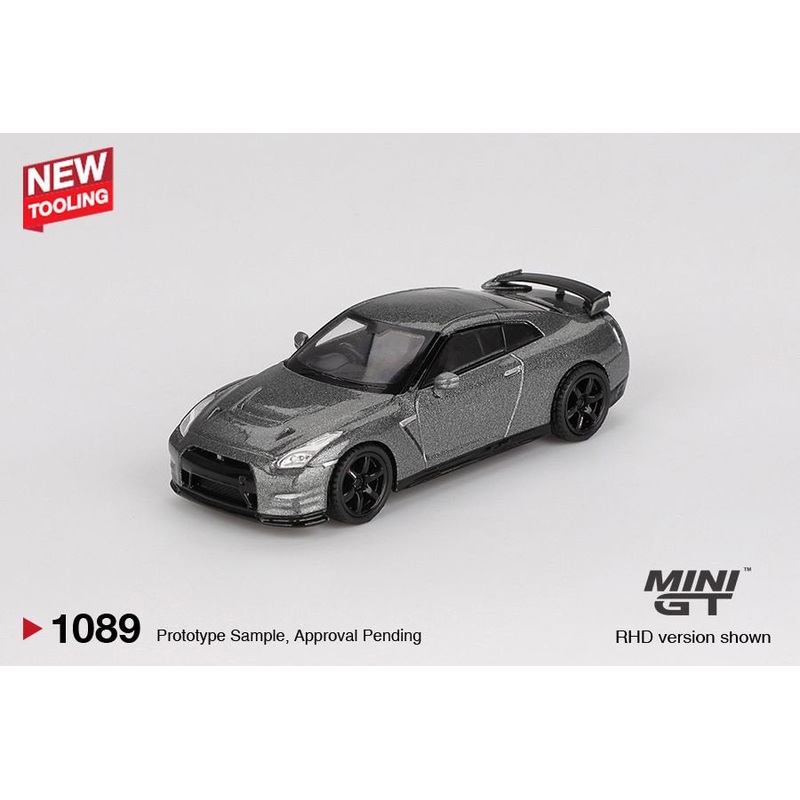 [ETA:  Feb 2026 ] Mini GT 1/64 NISSAN GT-R 2013 Dark Metal Gray  (NISMO R35 CRS Version)