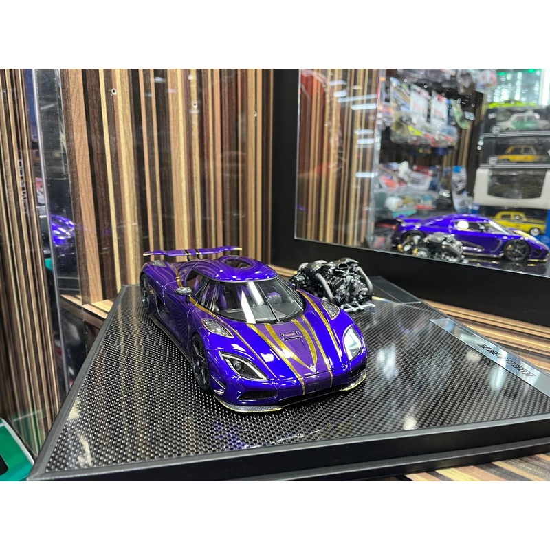 General Models Koenigsegg Agera - 1/18 Resin Model - Purple