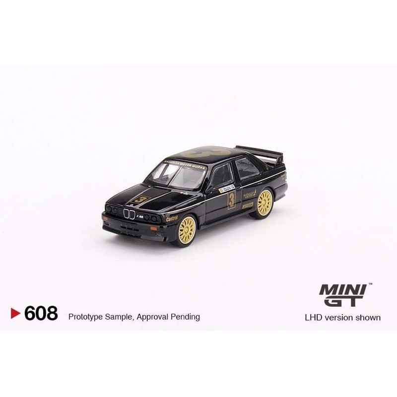 Mini GT 1/64 BMW M3 #3 JPS Team BMW 1987 ATCC Championship Winner - Australia Exclusive