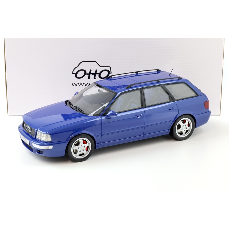Otto 1995 Audi RS2 Avant Quattro Nogaro Blue 1:12