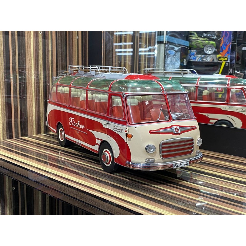 Setra S6 Autobus Fischer 1956 Schuco