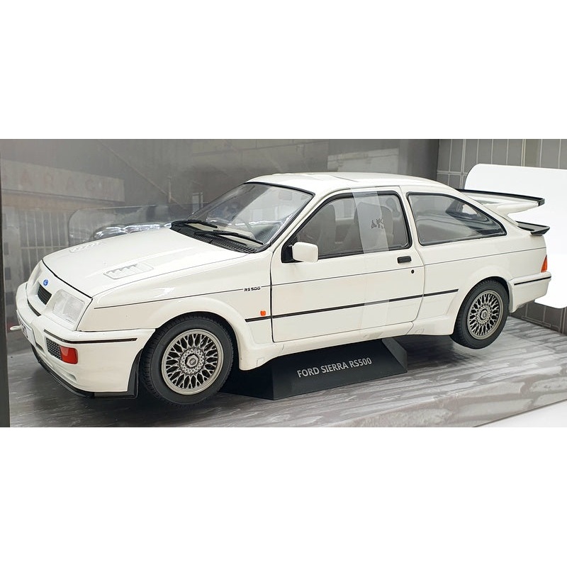 Solido 1/18 Scale Diecast S1806104 -1987 Ford Sierra RS500 - White