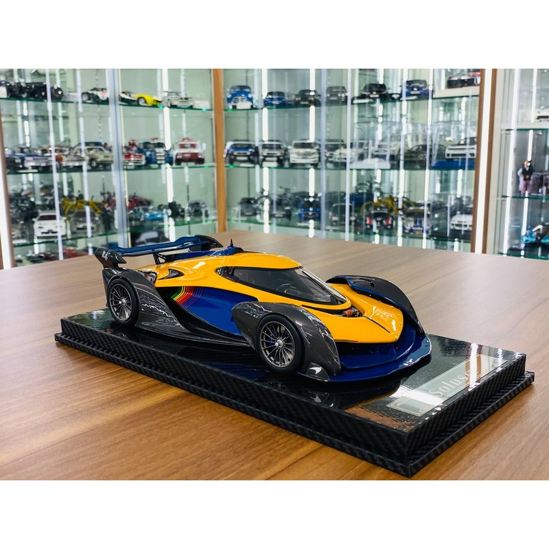 1/18 Resin Model - VIP Model McLaren Solus GT (Papaya Orange Decal)