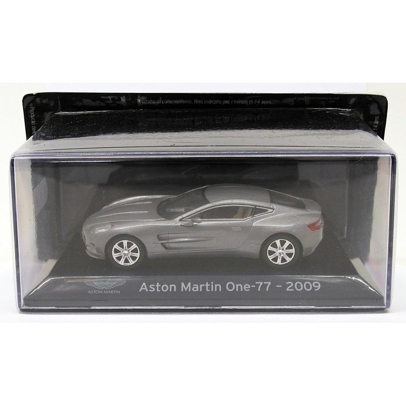Altaya 1/43 Scale AL12319J - 2009 Aston Martin One-77 - Metallic Grey