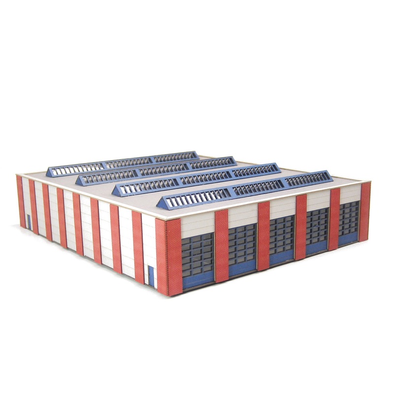 Bus depot, 5 doors + working area