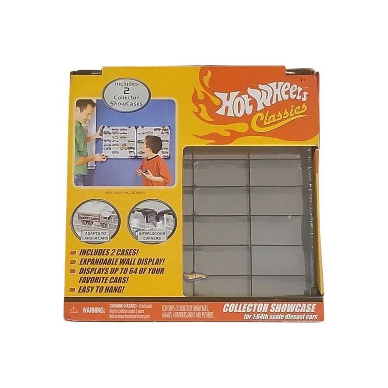 Exclusive Hotwheels Classic metal Diecast Collector Showcase