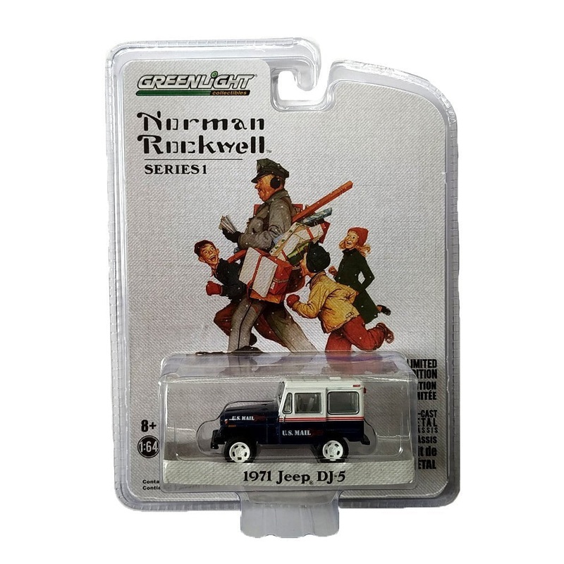 Greenlight Norman Rockwell U. S. Mail 1971 Jeep DJ-5