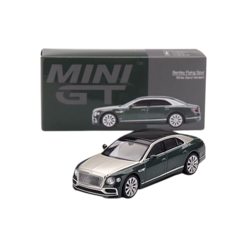Mini GT Bentley Flying Spur (White Sand Verdant) 1:64 Scale