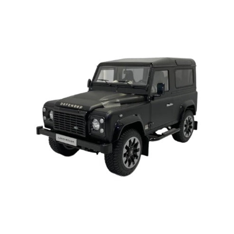 1/18 Diecast LCD Land Rover Defender 90 Works V8 70th Edition Matte Black
