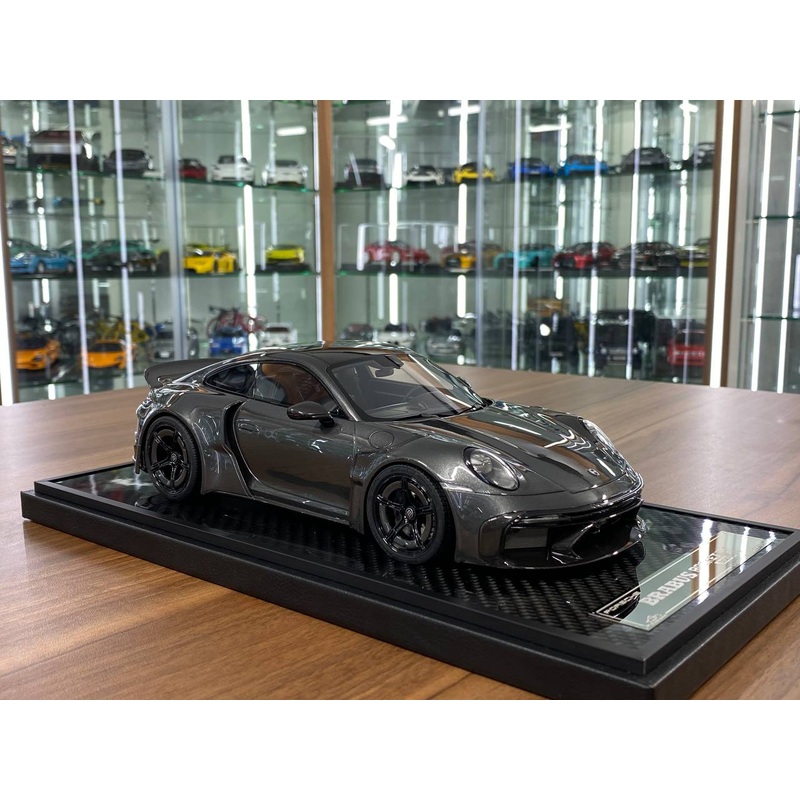 1/18 Resin VIP Model Porsche BRABUS Rocket 900 R Metal Grey Decal Ltd.Edn. 66 pcs
