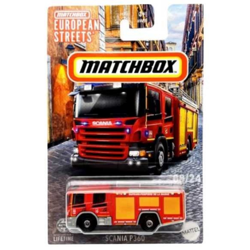 EXCLUSIVE Matchbox European Streets Scania P360