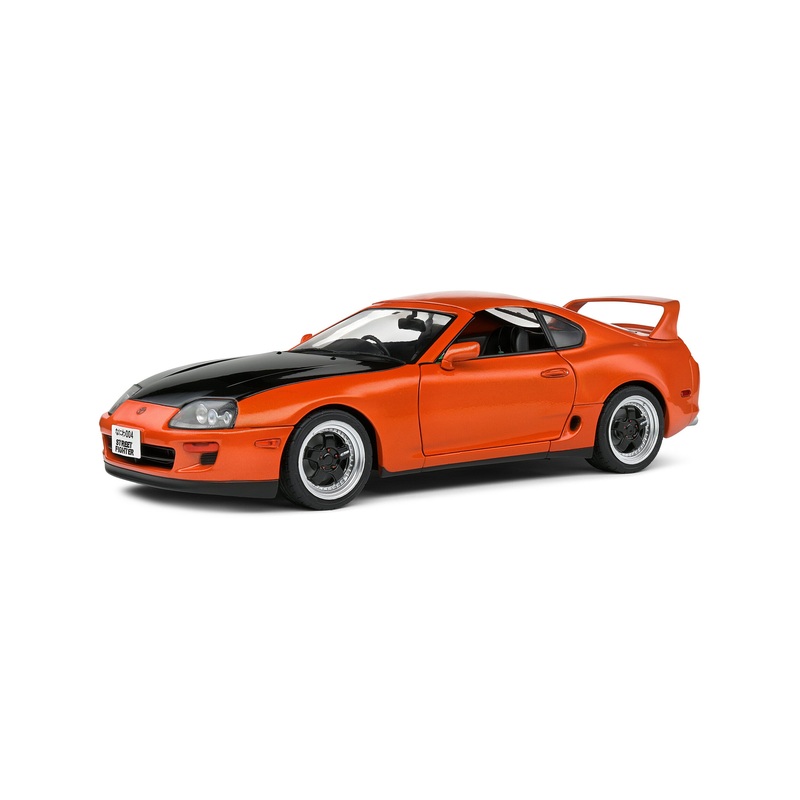 Solido 1993 Toyota Supra MK4 (A80) Streetfighter Orange RHD 1:18