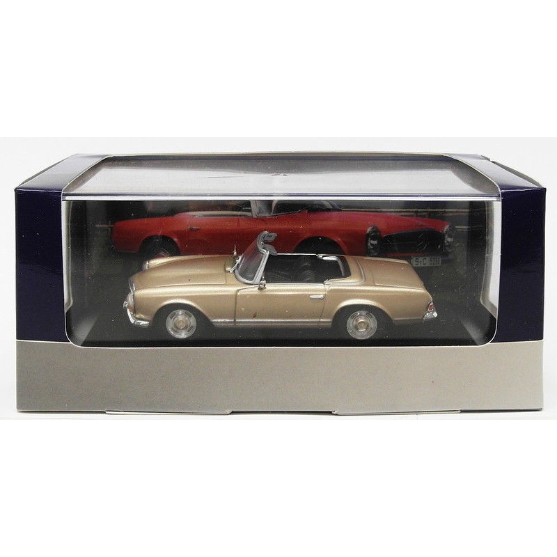 Atlas Editions 1/43 Scale Model Car 7 905 003 - 1963 Mercedes Benz 230 SL Gold