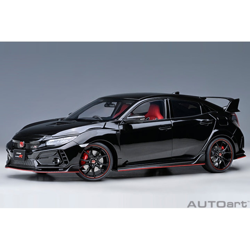 AUTOart 2021 Honda Civic Type R (FK8) Crystal Black Pearl 1:18