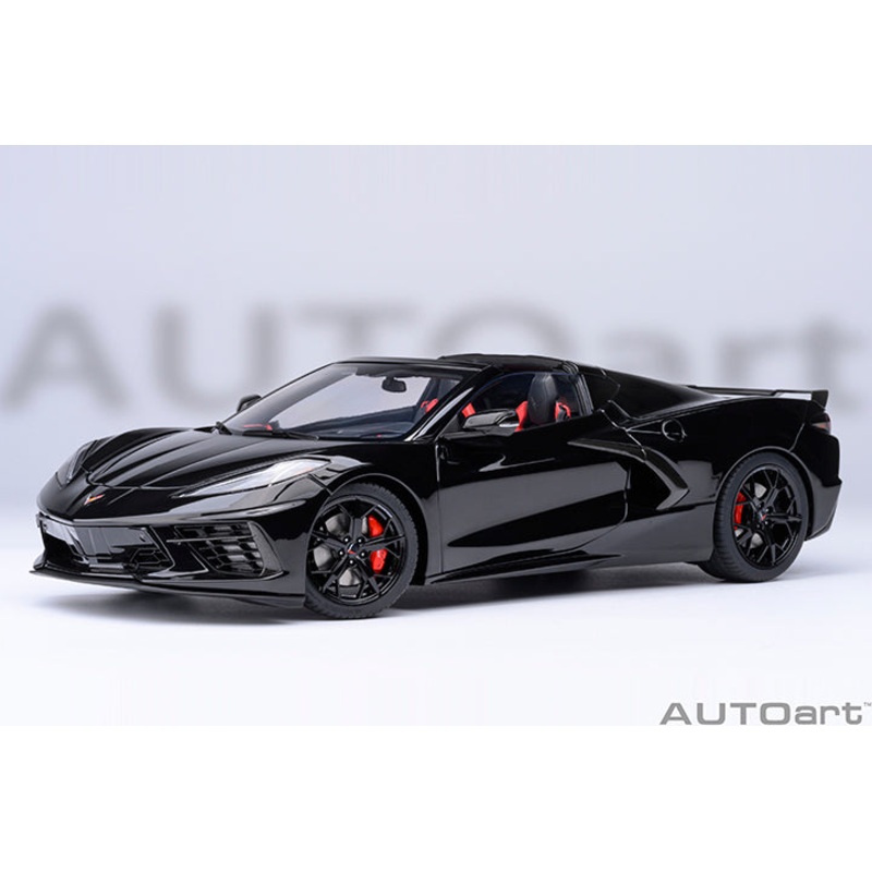 AUTOart Chevy Corvette C8 Z51 Black 1:18