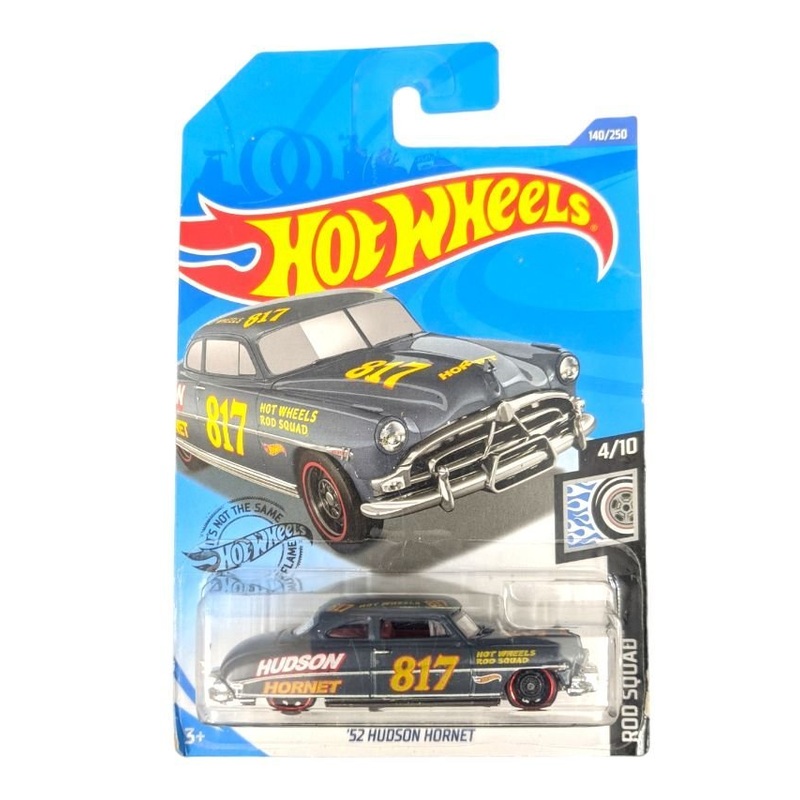 Exclusive Hotwheels 52 Hudson Hornet Rod Squad Gray