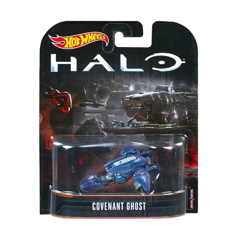 Exclusive Hotwheels Halo Covenant Ghost (Card damage)