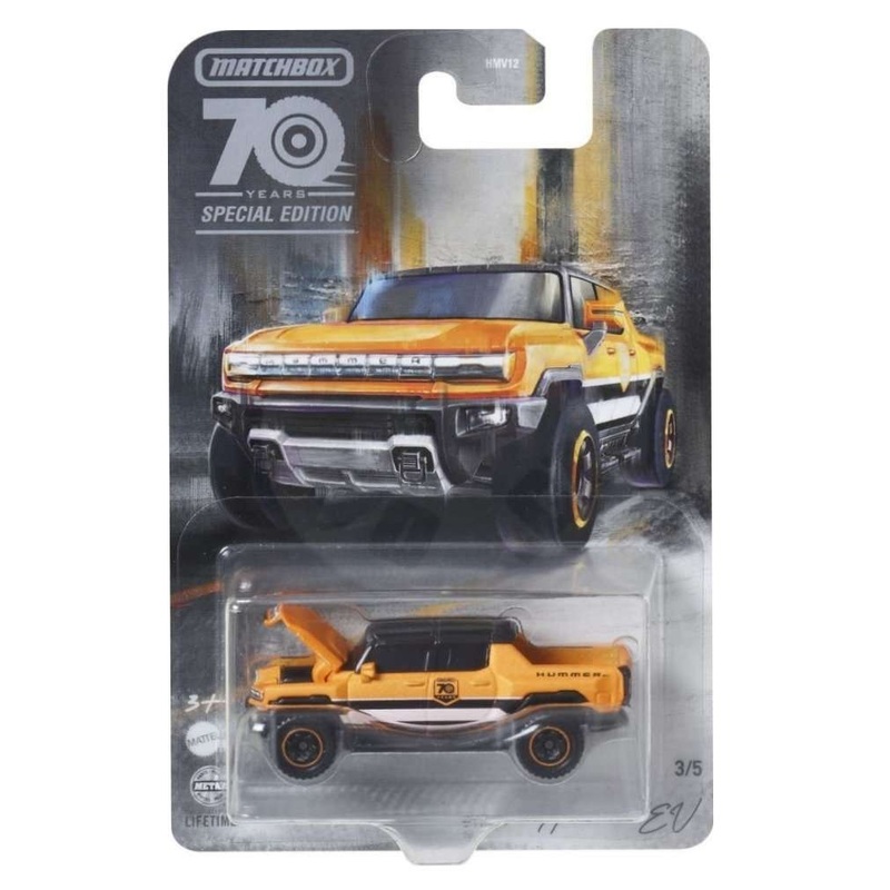EXCLUSIVE Matchbox 70 year special Edition 2022 Hummer EV