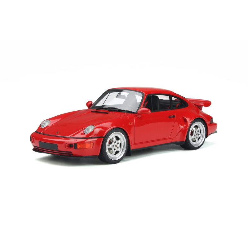 GT Spirit 1994 Porsche 911 (964) Turbo S Flachbau, Guards Red  1:18