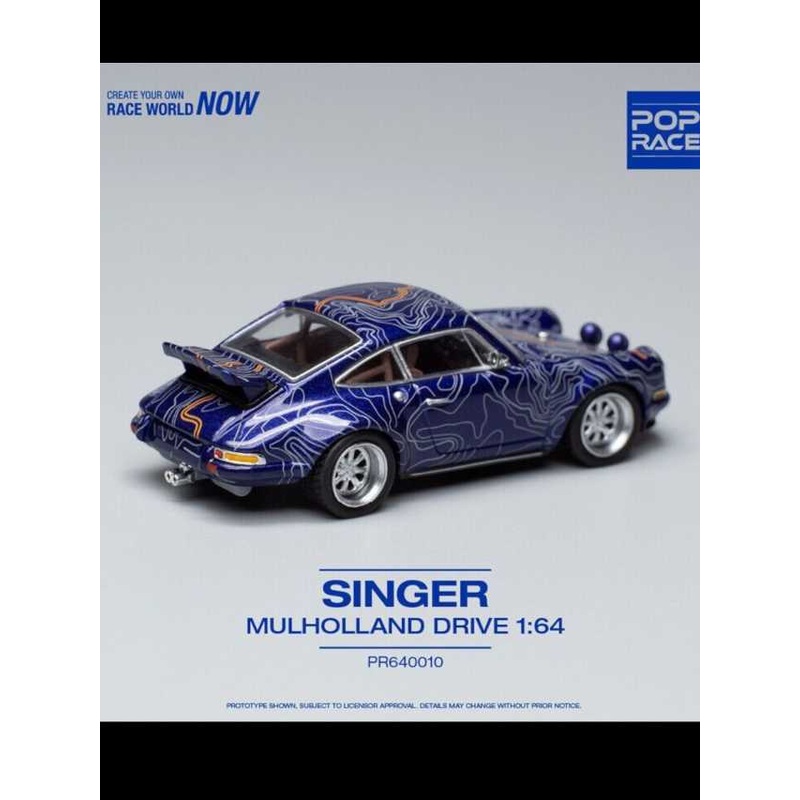 Pop race pr64-10 singer mulholland drive 1:64 scale