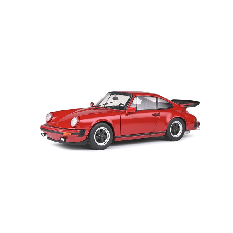 Solido 1984 Porsche 911 930 Carrera 3.2 SC Indian Red 1:18