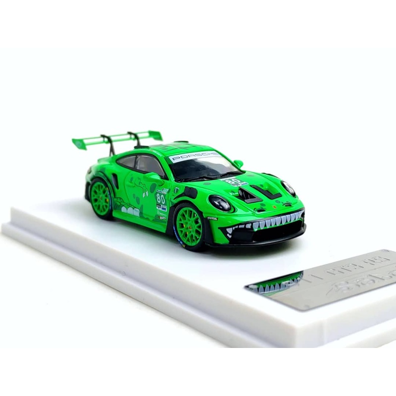 Solo 1/64 992 GT3 RS Tyrannosaurus Green 80#