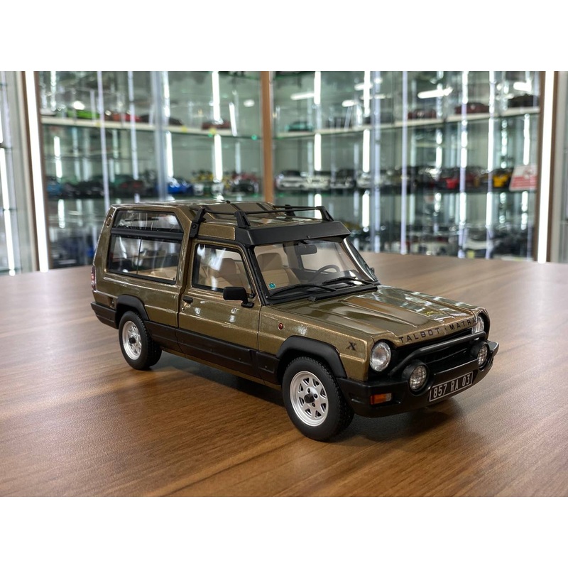 1/18 Resin OTTO Talbot Matra Rancho X - Brown Miniature Car