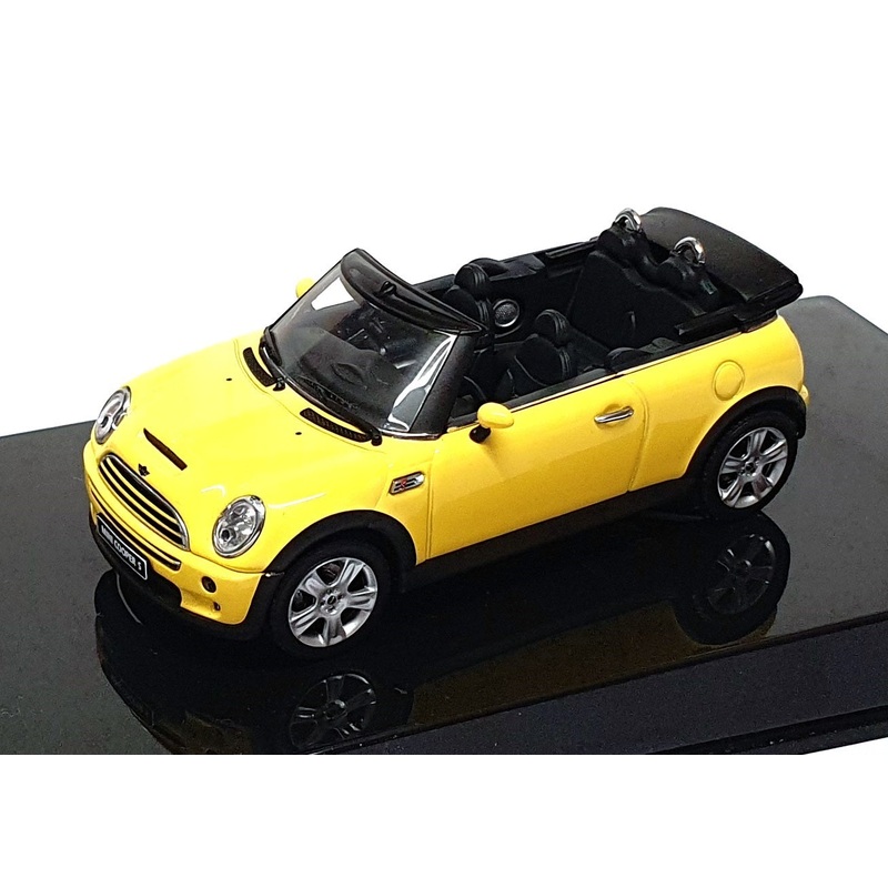 Autoart 1/43 Scale Diecast 54851 - Mini Cooper S Cabriolet - Yellow