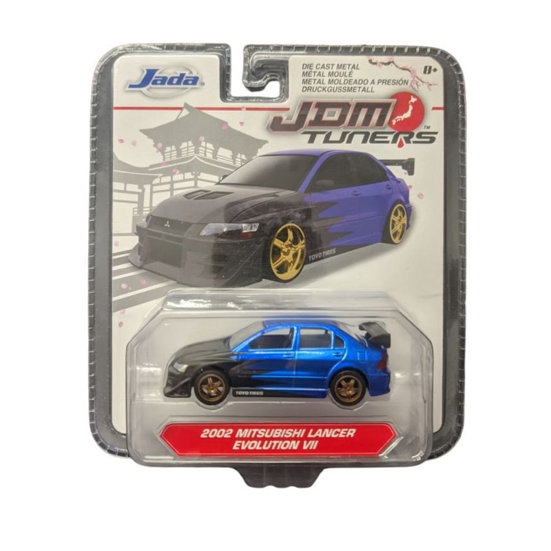 EXCLUSIVE Jada JDM Tuners 2002 Mitsubishi Lancer Evolution VII