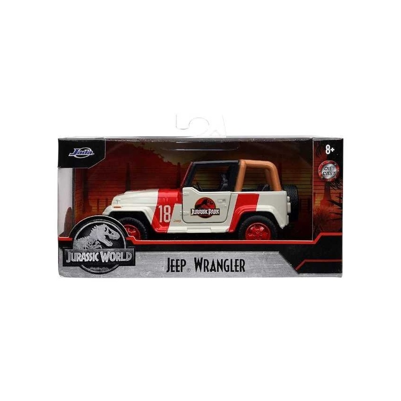 Jada Jeep Wrangler Jurassic world 1:32