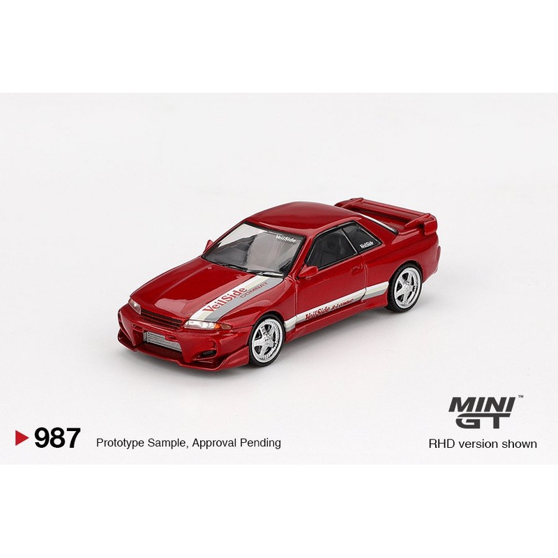 Mini GT 1/64 Nissan Skyline GT-R (R32) VeilSide Combat C-I Gem Red