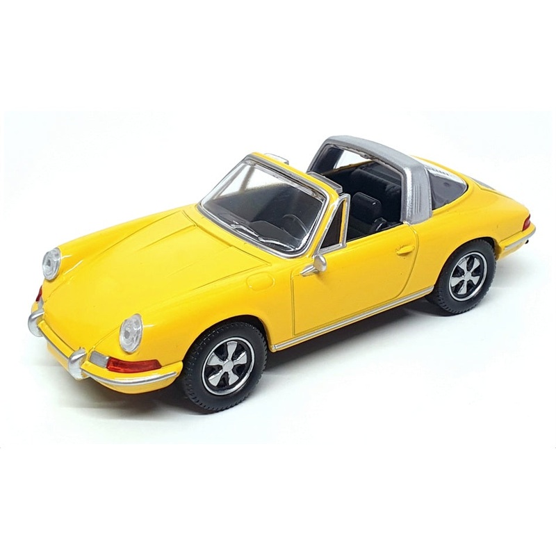 Norev 1/43 Scale Diecast 750042 - Porsche 911 Targa - Yellow