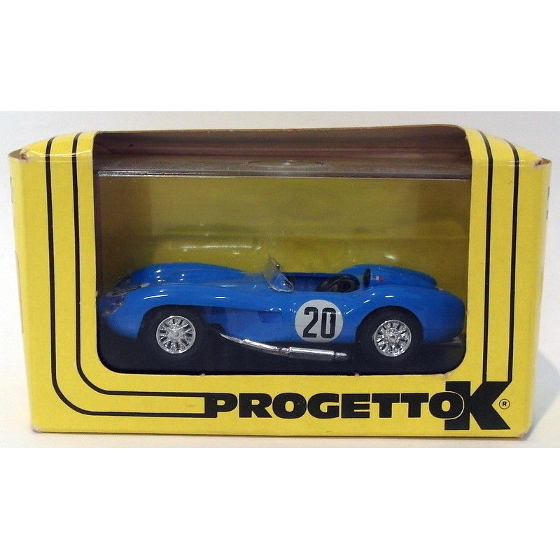 Progetto K 1/43 Scale Diecast 019 - Ferrari 250 T.R. #20 Le Mans 1958