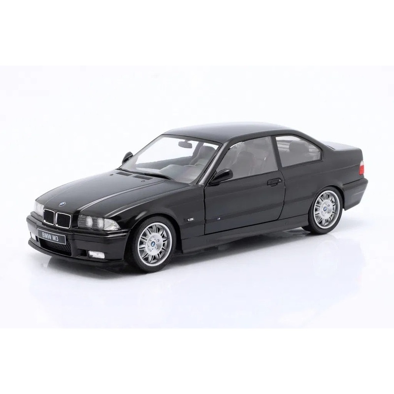 Solido 1994 BMW E36 M3 Coupe Cosmos Black Metallic 1:18