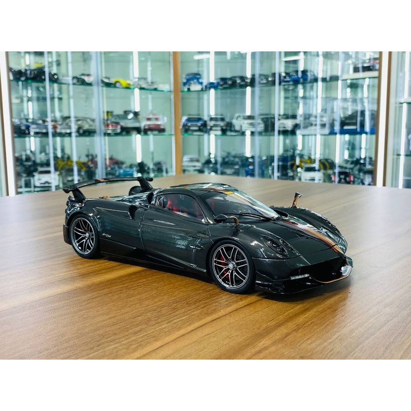 1/18 Diecast LCD Pagani Huayra BC Roadster Grey