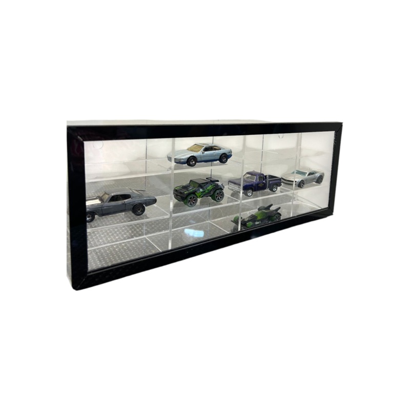 Acrylic Case For Storage holds 12 Cars (Cars not Included)