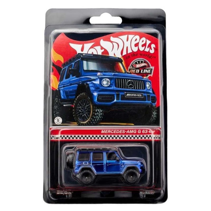 Exclusive Hotwheels RLC Mercedes -AMG G 63 4 x 4 (With Protector)