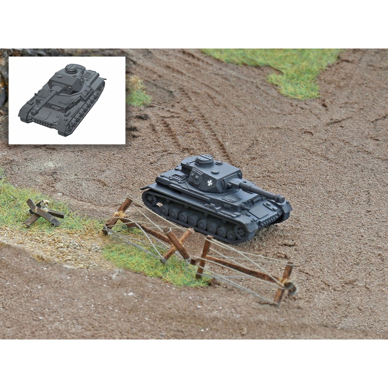 Panzer PzKpfw IV Ausf. G Wehrmacht - unpainted 