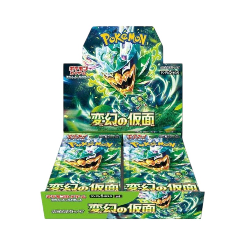 Pokemon TCG Scarlet & Violet Mask of Change Booster Box (Japanese)