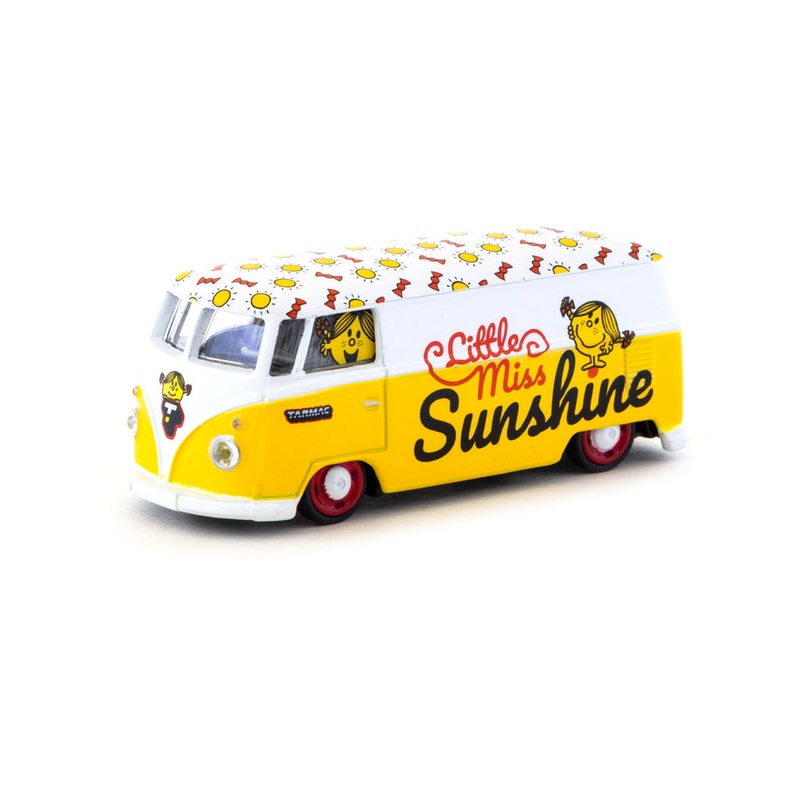 Tarmac Works 1/64 VW Type II (T1) Panel Van Mr. Men Little Miss Little Miss Sunshine