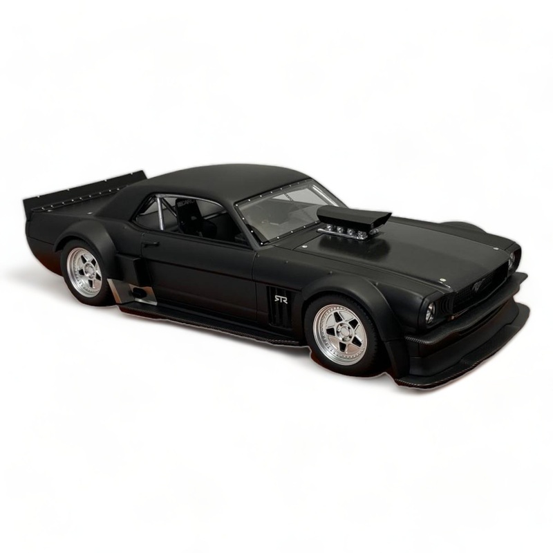 TOP MARQUES Ford Mustang Black Edition 1965 [1/18 Black Diecast]
