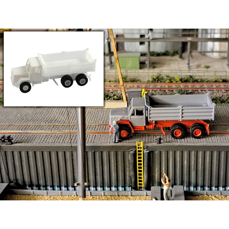 Truck Magirus corner hood tipper